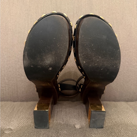 Fendi High Heel Clog Vitello in black Size 38 - Picture 4 of 6